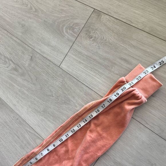 Adidas Velour Scoop Neck Crop Sweatshirt size S - Picture 4 of 7